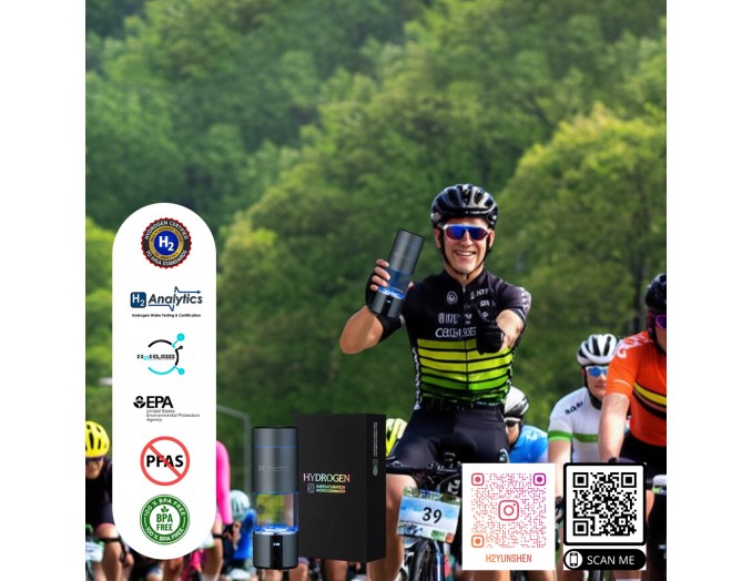 The Impact of Hydrogen Water on Strength and Power Performance- H2yunshen Brand Athletes Hydrogen Water bottle X5